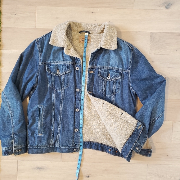 Vintage Mavi Denim Sherpa Jacket - Picture 2 of 6